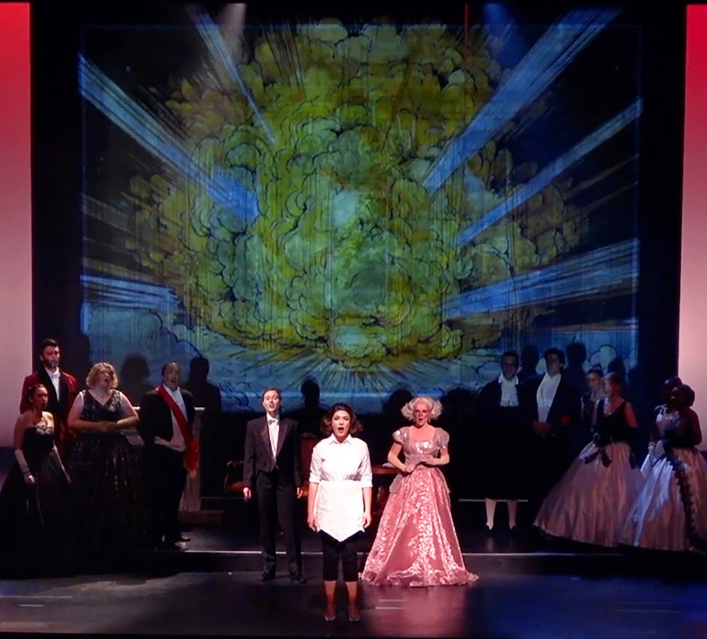 A final scene in the production of Cendrillion with an epiphany.